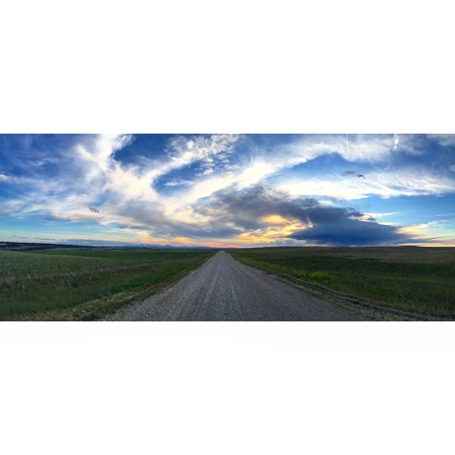 On the way to my campsite at Deadman's Basin. 